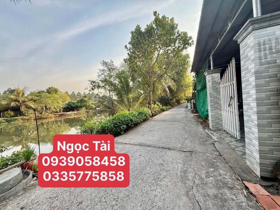 Đất nền mặt tiền Bà Lài bờ phải, Tân Phước, 120m², giá 550 triệu - Cơ hội đầu tư tuyệt vời!