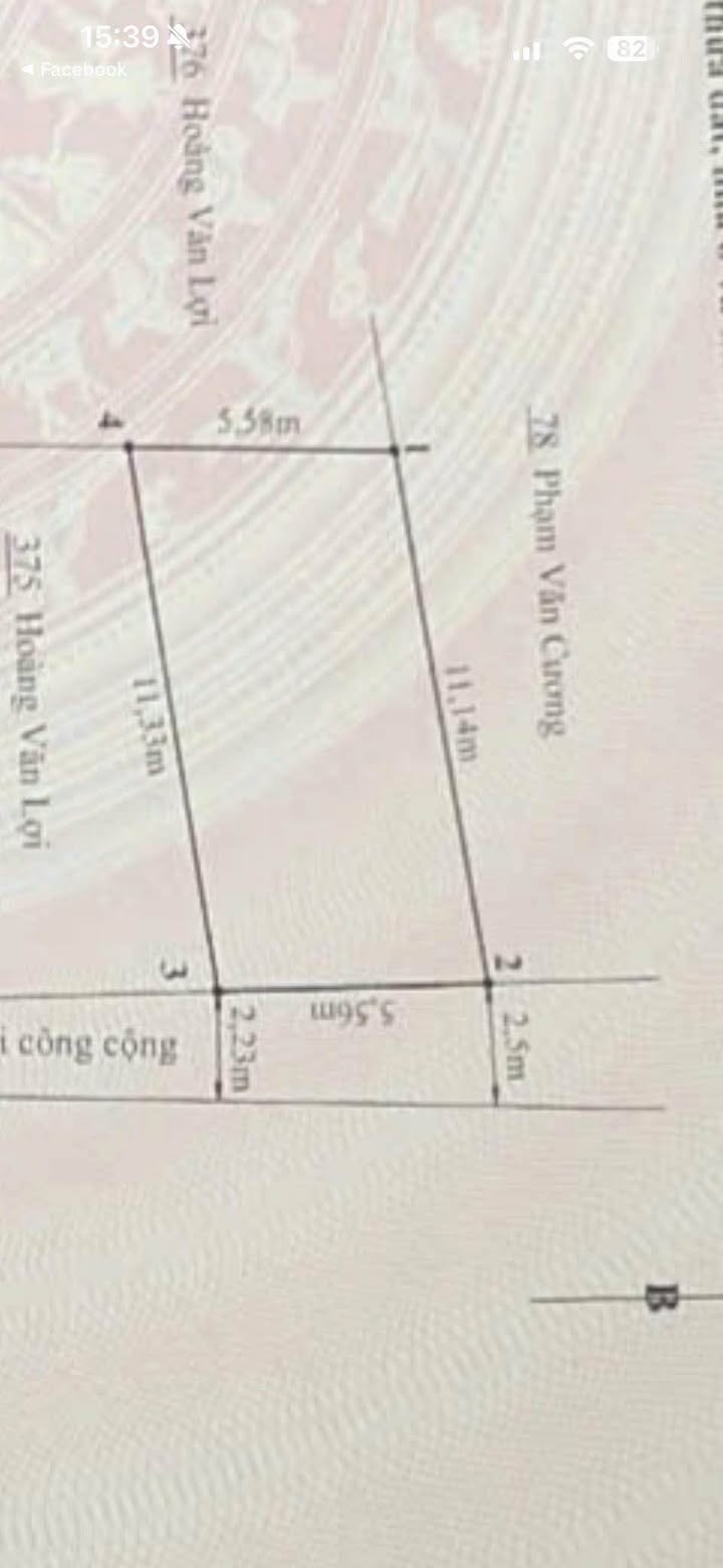 Đất Hùng Vương, Quận Hồng Bàng 62m² giá 1.3 tỷ - Sổ đỏ chính chủ!