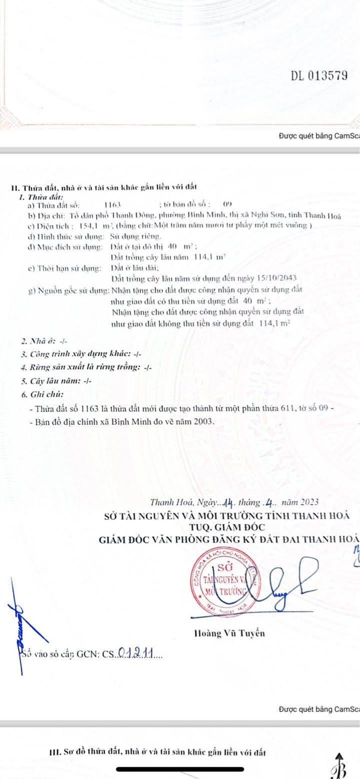 Đất nền Xã Thanh Sơn 154m² giá thỏa thuận - Cơ hội đầu tư tuyệt vời!