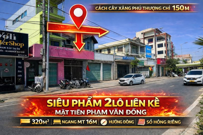 FrontHouse Phạm Văn Đồng 320m² giá 18 tỷ - Siêu phẩm kinh doanh đỉnh cao!
