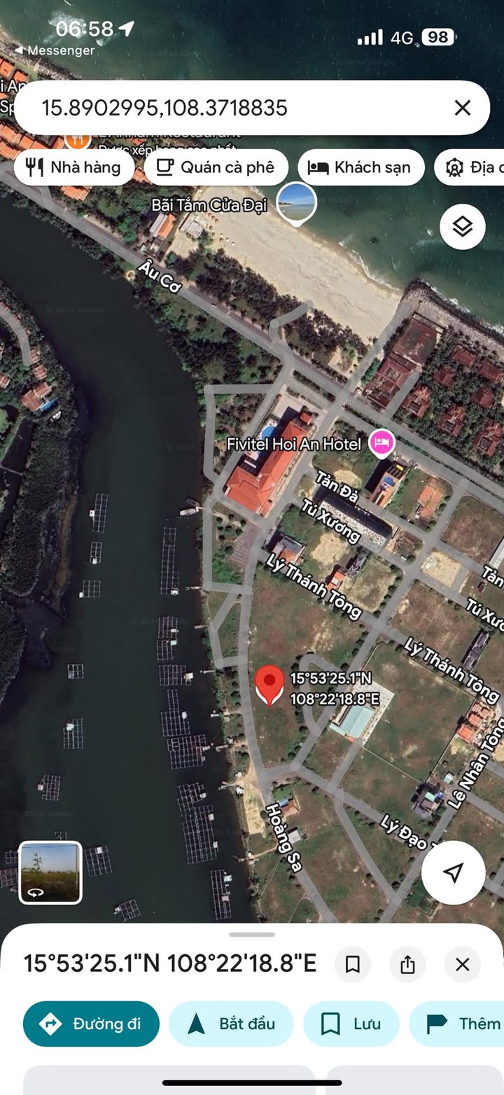 Đất nền 3 mặt tiền Đường Trường Sa, Quận Ngũ Hành Sơn, 1480m² giá 66.6 tỷ - Cơ hội đầu tư hấp dẫn!