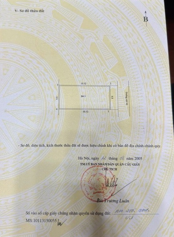 Nhà riêng Trần Quốc Hoàn, Cầu Giấy 60m² giá 23.4 tỷ - Ô tô đỗ cửa, kinh doanh ngay!