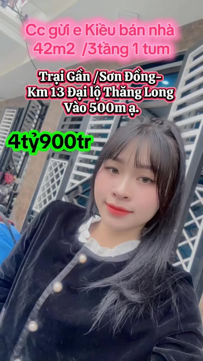 Nhà riêng tại Sơn Đồng, Hoài Đức, 42.4m² giá 4.9 tỷ - Chính chủ, dọn vào ở ngay!