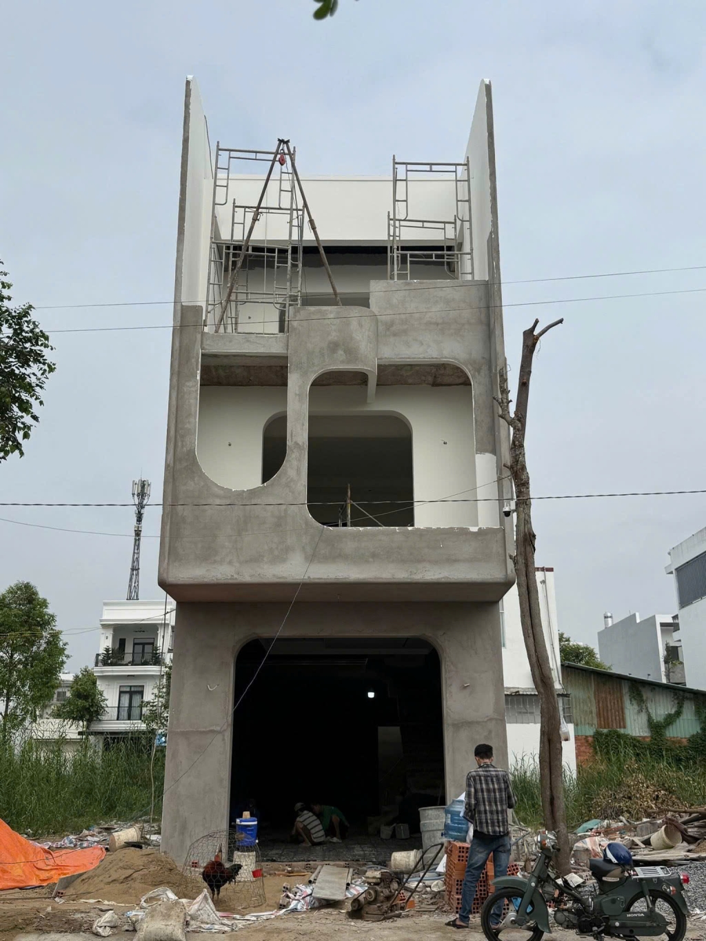 Nhà phố KDC Hồng Loan 6A, Cái Răng, Cần Thơ 212m² giá 6.2 tỷ - Nhà đẹp, FULL nội thất cao cấp!