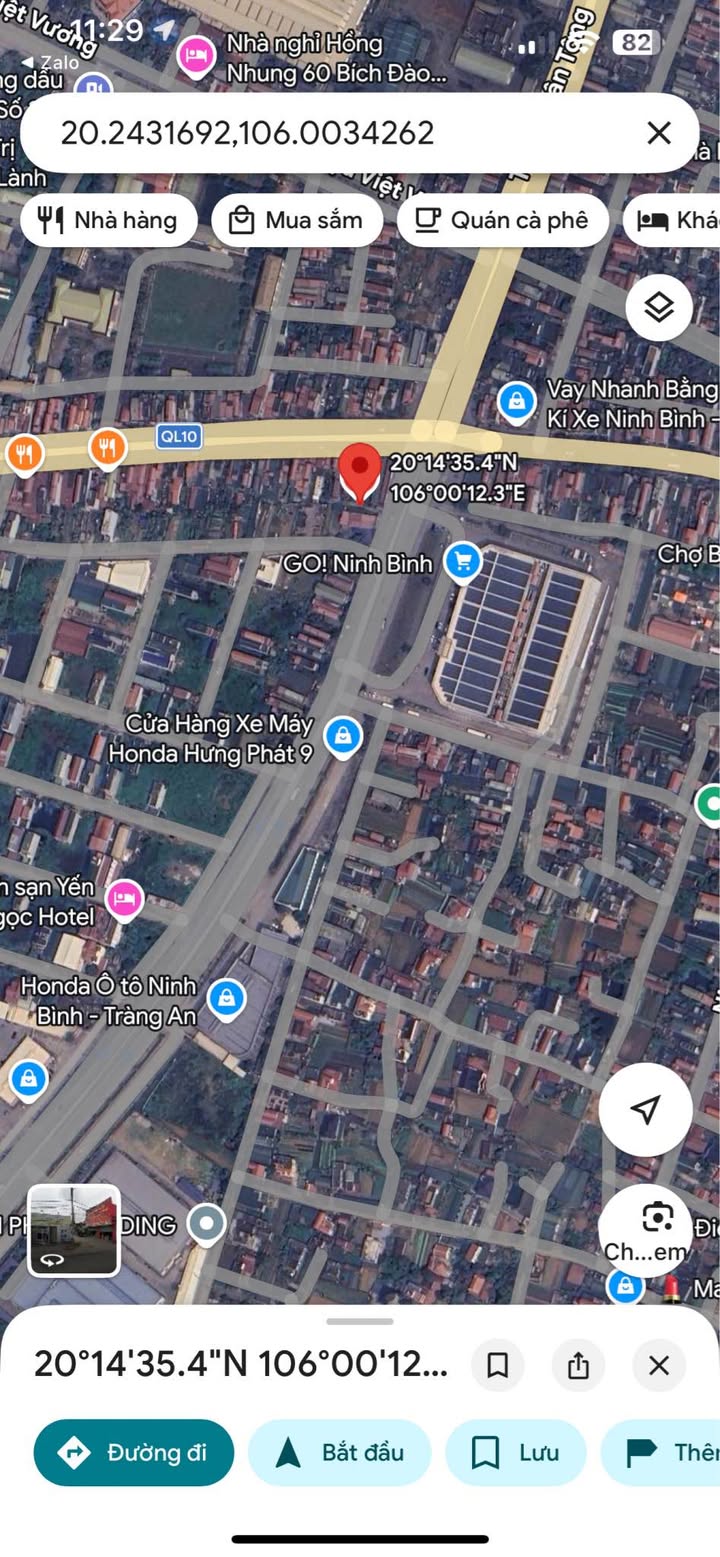 Đất vườn Hoa Ninh Phúc huyện Kim Sơn 70m² giá 2 tỷ - Hướng Nam, tiện lợi ngay gần Big C!