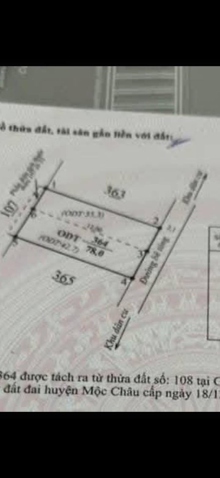 Đất thổ cư Mộc Châu 160m² giá 2 tỷ - Cơ hội đầu tư hiếm có!