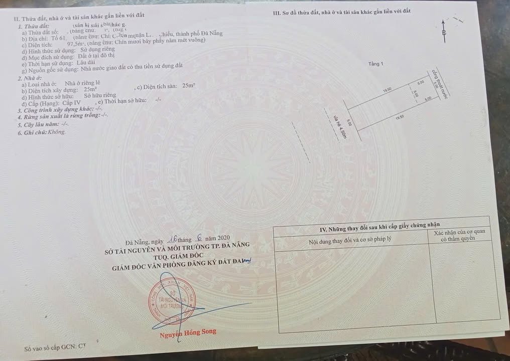 Đất nền trục đường 7.5m Hòa Minh 195m² giá 12.4 tỷ - Kinh doanh sầm uất!