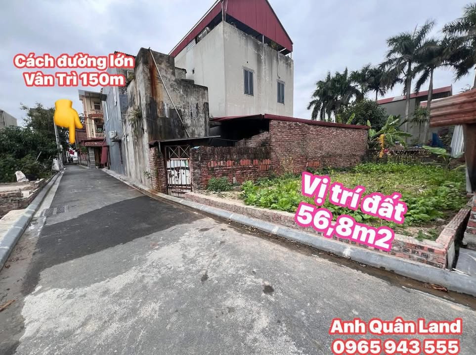 Đất nền Phúc Thịnh, Đông Anh 56.8m² giá 6 tỷ - Đầu tư lý tưởng!