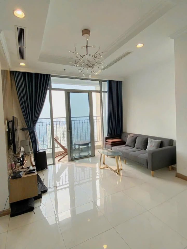 Căn hộ 2PN Vinhomes Central Park 76m² giá 9 tỷ - Nhà full nội thất, sẵn sàng vào ở!