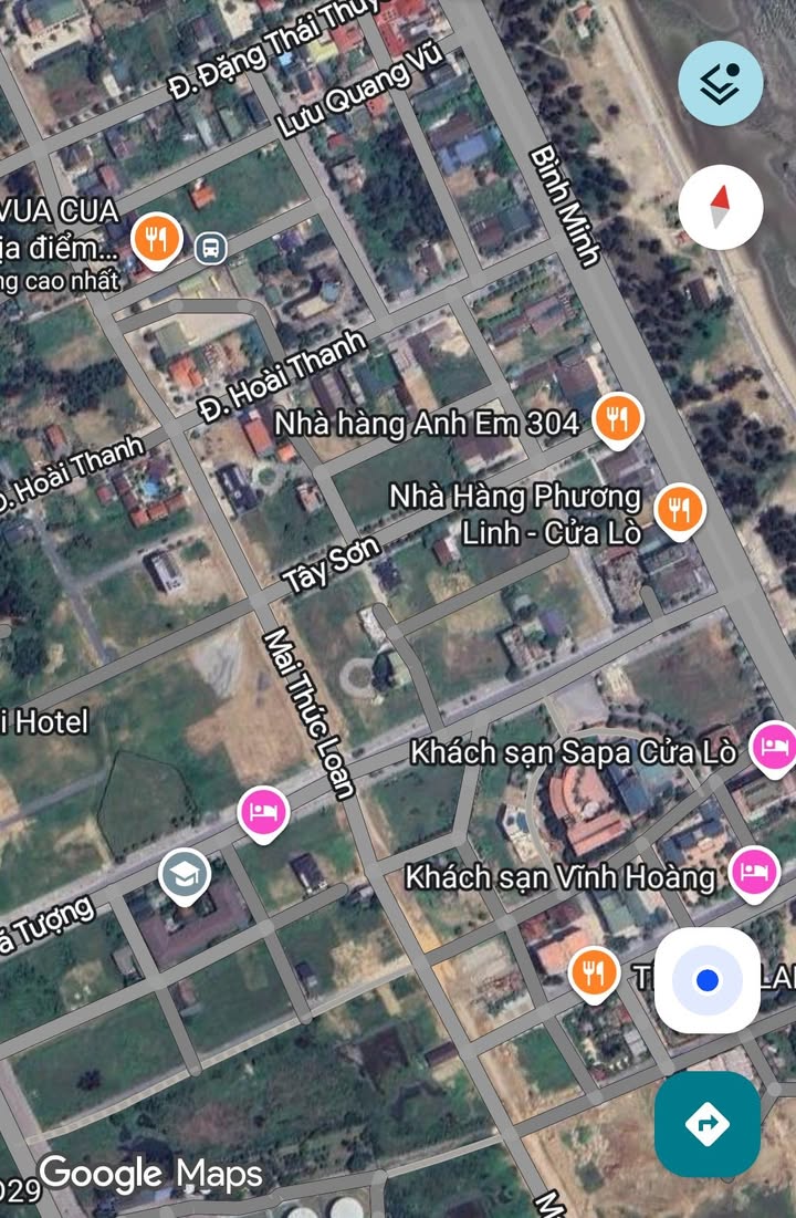 Đất nền Cửa Lò 300m² giá 6 tỷ - Đường 12m, hướng Bắc, gần trường mầm non!