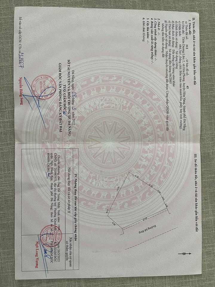 Đất trồng cây Hòa Vang 484.7m² giá 570 triệu - Cơ hội đầu tư an toàn!