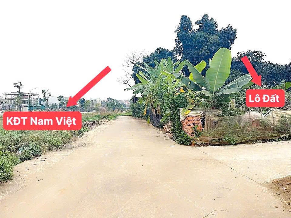 Lô đất KĐT Nam Việt, 112m² giá 3 tỷ - Sổ đỏ sang tên ngay!