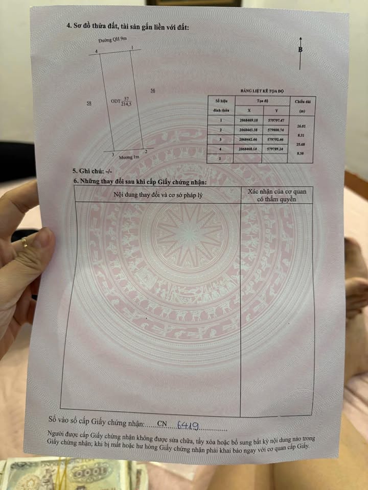 Đất đấu giá Thị trấn Nam Đàn 214m² giá 3 tỷ - Đường rộng 9m thuận tiện!