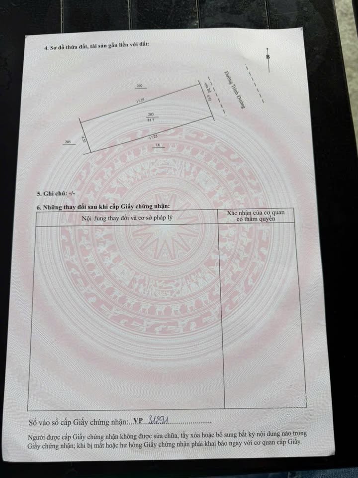 Đất mặt tiền đường Trinh, quận Cẩm Lệ, Đà Nẵng, 82m² chỉ 3.8 tỷ - Cơ hội đầu tư không thể bỏ lỡ!