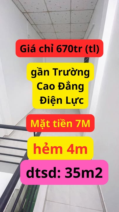Nhà mặt tiền đường Thạnh Xuân 38, Quận 12, 35m² giá 670 triệu - Chính chủ, trả góp dễ dàng!