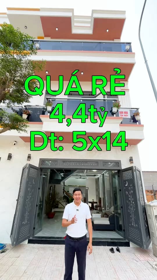 Nhà phố An Phú, Thuận An 70m² giá 4.4 tỷ - Cơ hội sở hữu ngay!