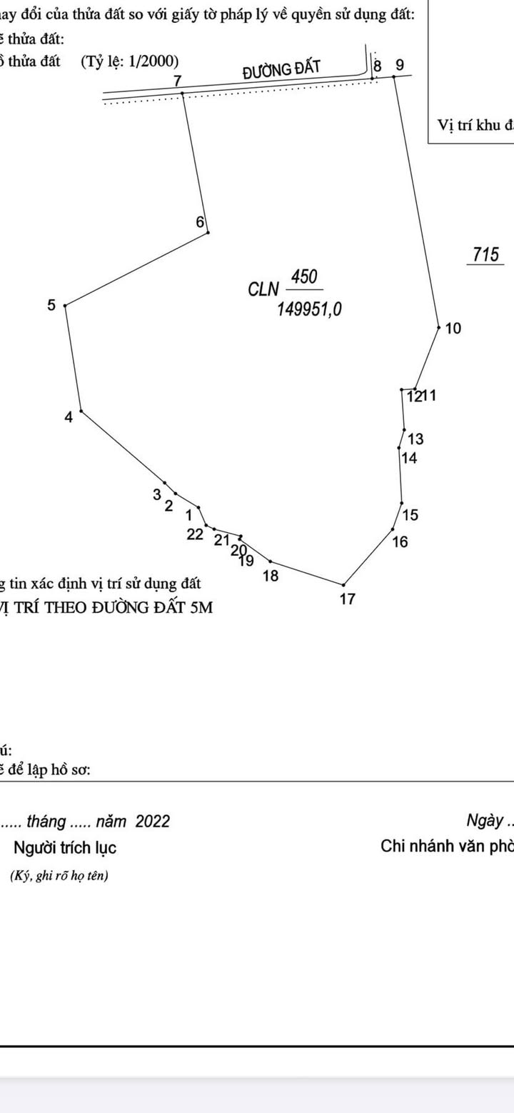 Đất nền dự án Xã Tam Lập 15 hecta giá 64 tỷ - Cơ hội đầu tư sinh lời!