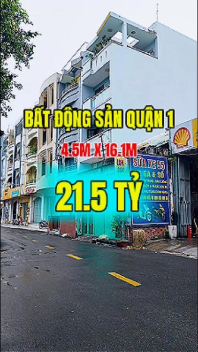 FrontHouse đường Trần Nhật Duật, phường Tân Định, quận 1, 62.4m² - Giá 21.5 tỷ, chính chủ bán!