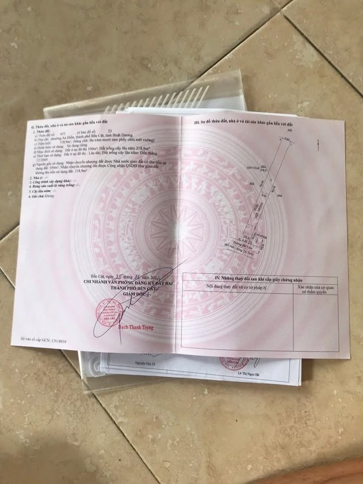 Đất nền Phường An Điền 100m² giá 1.5 tỷ - Gần đường DT748, vị trí tiềm năng!