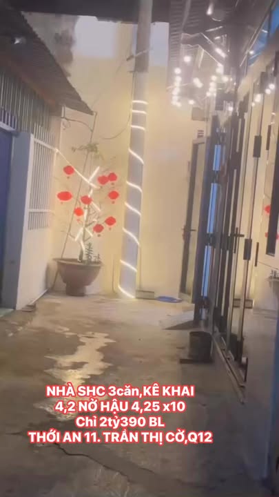 Nhà phố Thới An 41m² giá 2.39 tỷ - Sẵn sàng đón Tết!