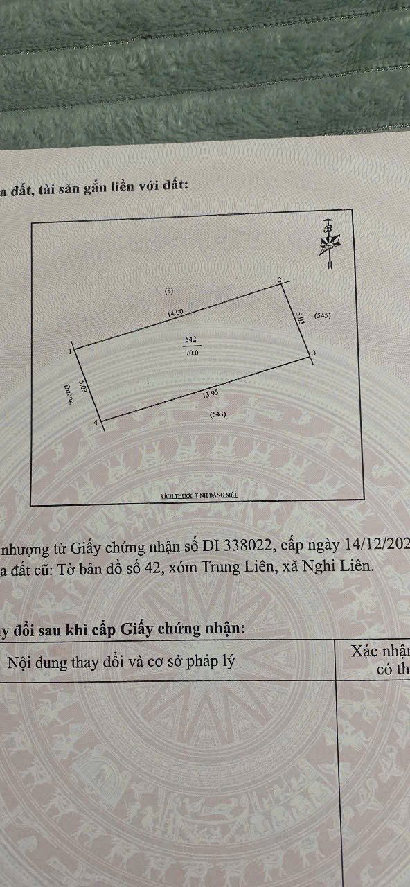 Đất nền Hồng Liên, Nghi Liên 70m² giá 2.5 tỷ - Vị trí đắc địa, tiện ích đầy đủ!