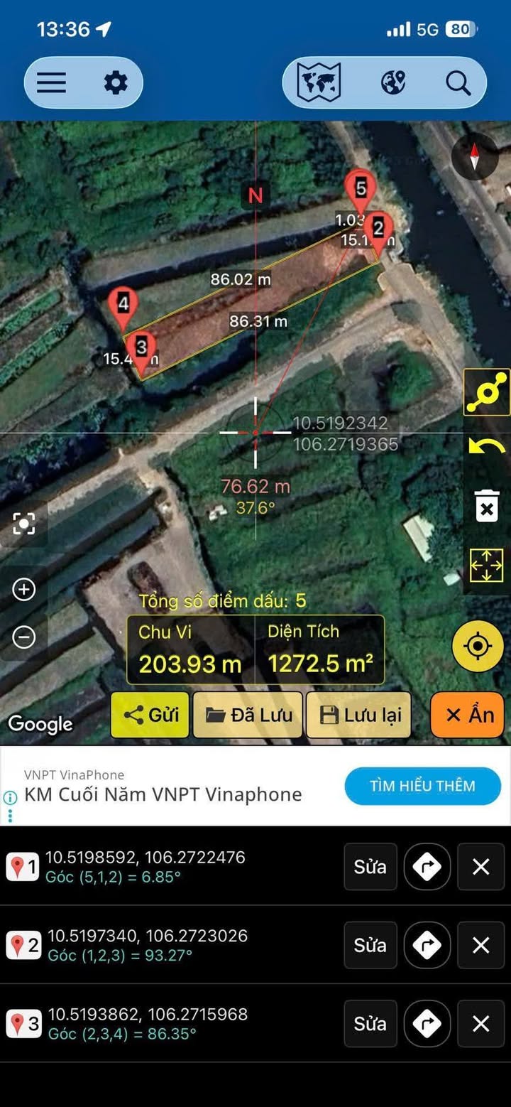 Đất nền xã Hưng Thạnh, huyện Tân Phước 450m² giá 185 triệu - Chính chủ bán gấp!