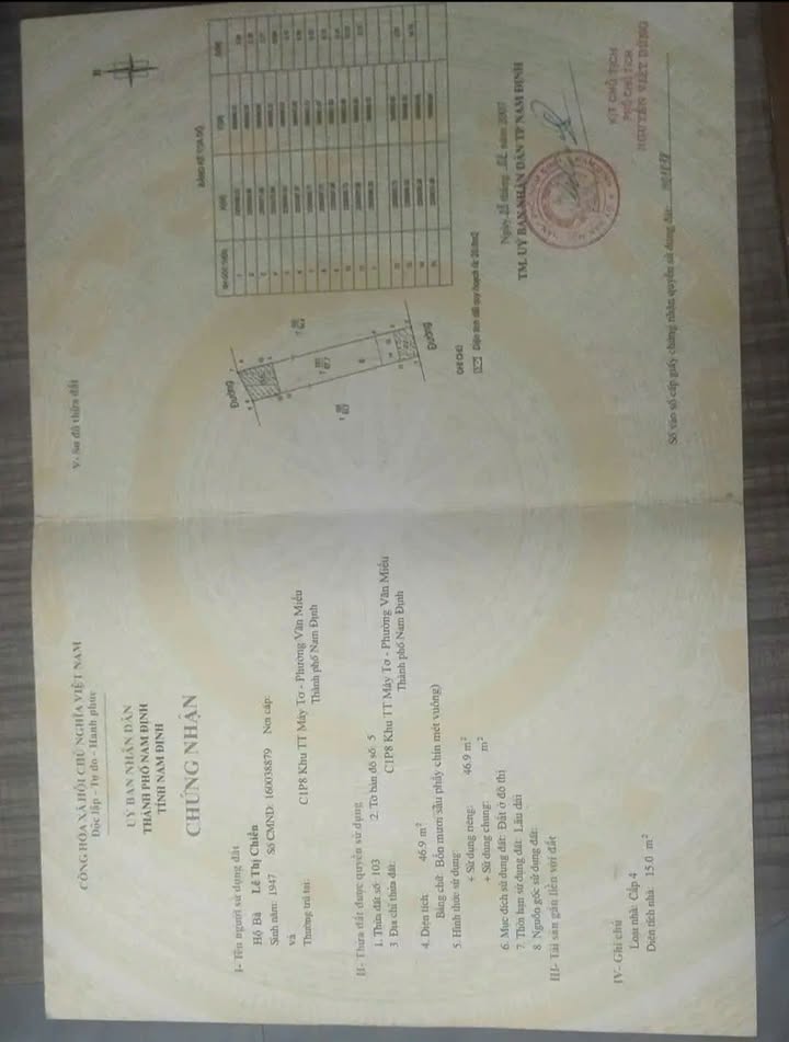 Nhà nguyên căn đường Nguyễn Tri Phương, Phường Nam Thành, 60m² giá 2.1 tỷ - Sẵn sàng vào ở!