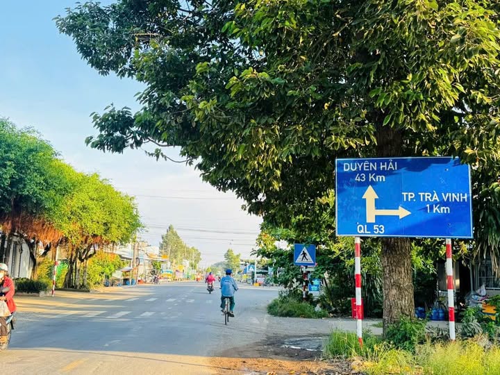 Đất thổ cư 100% tại Quốc lộ 53, Châu Thành, Trà Vinh - Giá chỉ 350 triệu