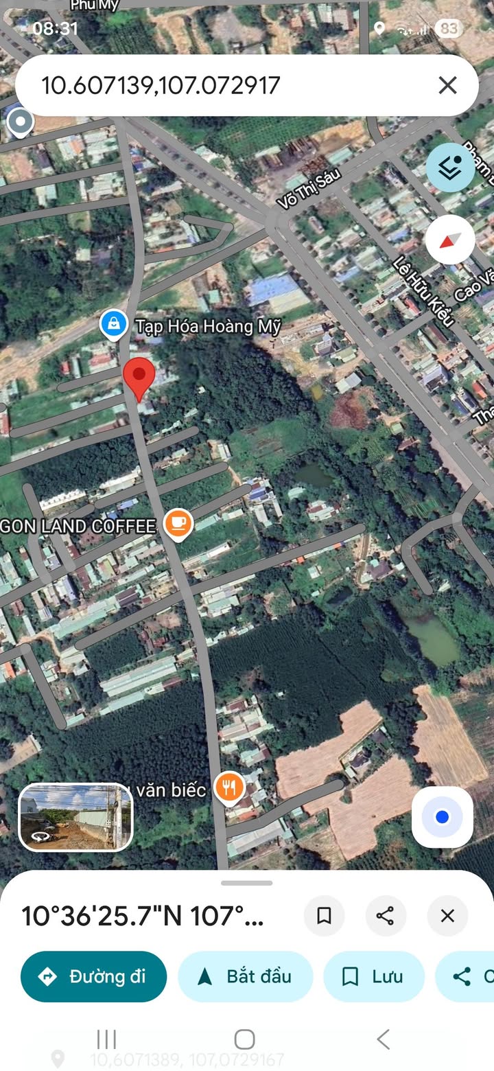 Đất nền Phường Mỹ Xuân, TP. Phú Mỹ 500m² giá thỏa thuận - Đầu tư sinh lời ngay!