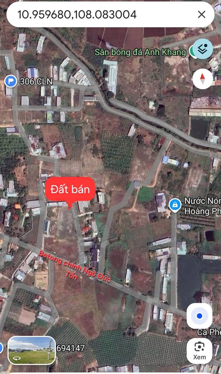 Đất thổ cư Phong Nẫm Phan Thiết 101m² giá chỉ 700 triệu - Sổ đỏ chính chủ!