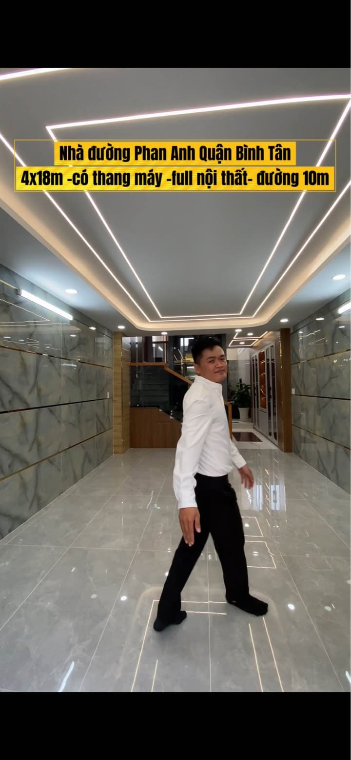 Nhà phố 4 tầng mặt tiền đường Phan Anh, Bình Trị Đông, 72m² giá 10 tỷ - Sẵn sàng vào ở ngay!