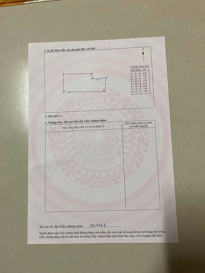 Đất nền Phường Võ Cường Bắc Ninh 62m² giá 4.1 tỷ - Ô tô đến tận cửa!