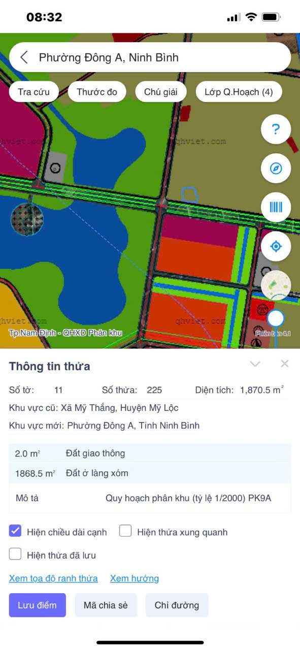 Đất mặt đường nhánh xã Mỹ Thắng 127m² - Tiềm năng tăng giá vượt trội!