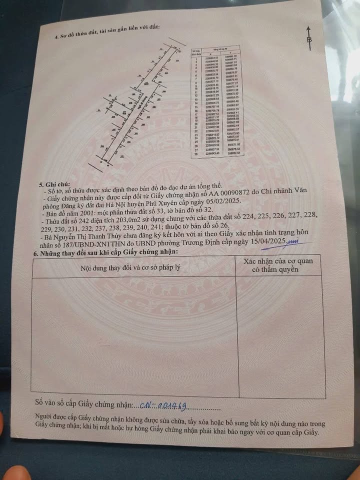 Đất nền Bạch Hạ, Phú Xuyên 40.2m² giá 1.29 tỷ - Cơ hội đầu tư tuyệt vời!