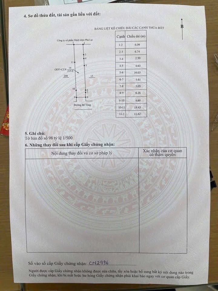 Nhà 2 tầng Phường Phả Lại 215m² giá 1 tỷ - Sẵn sàng vào ở ngay!