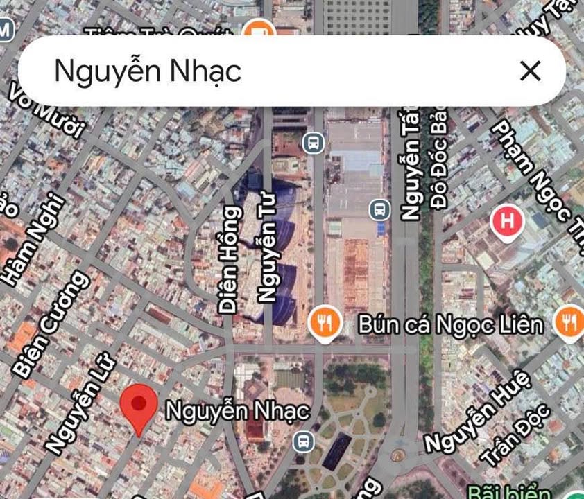 Bán nhà mặt tiền đường Nguyễn Nhạc - P. Ngô Mây - Quy Nhơn 74m² - Vị trí kinh doanh đắc địa!