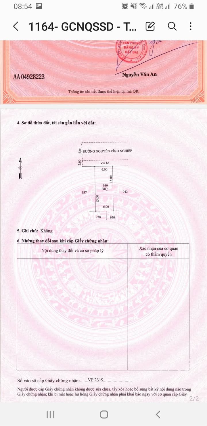 Đất nền khu Licogi, đường Nguyễn Vĩnh Nghiệp, 90m² - Cơ hội đầu tư hấp dẫn!