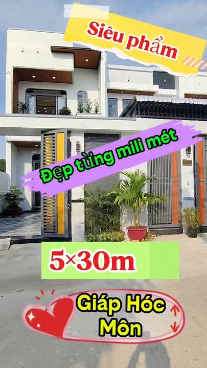 Nhà đẹp Mỹ Hạnh Bắc, Đức Hòa, Long An 150m² giá 3.35 tỷ - Sổ hồng riêng, hoàn công đầy đủ!