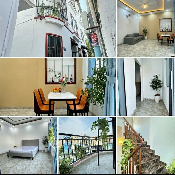 Nhà góc 2 mặt hẻm 180 Ba Cu, Vũng Tàu 43.7m² giá 4.8 tỷ - Full nội thất mới đẹp!