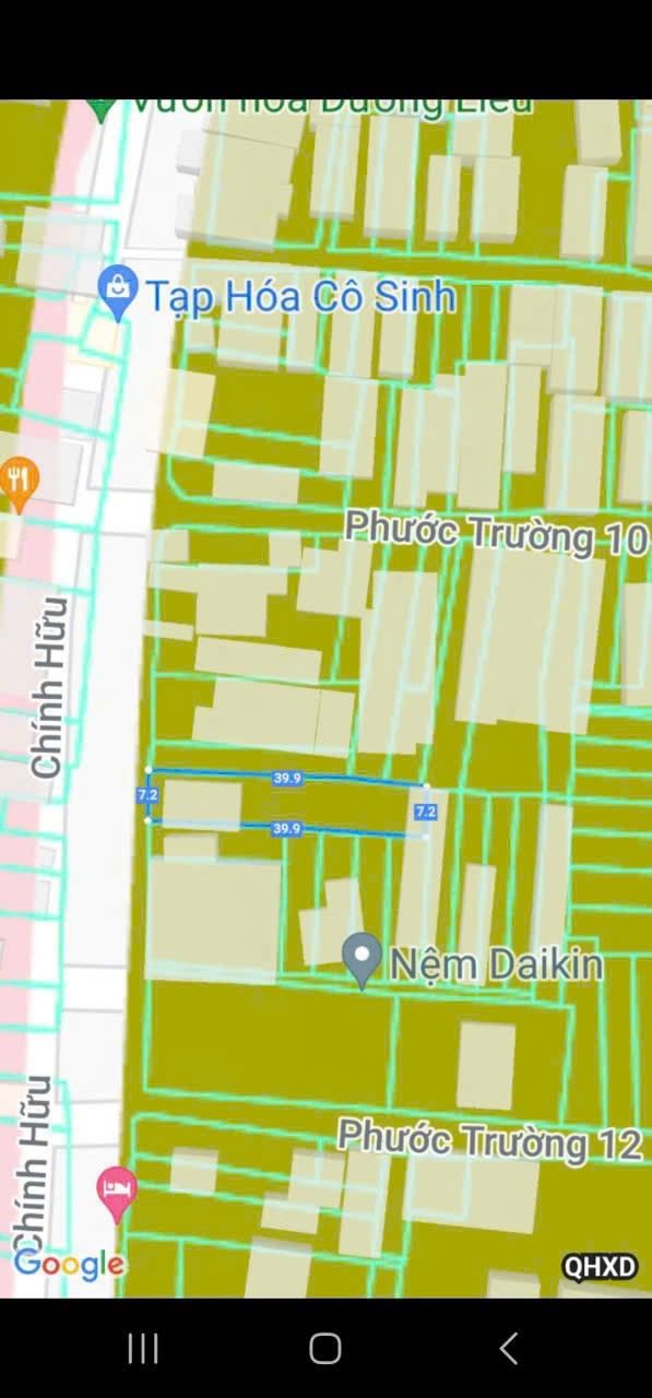 Bán mặt tiền đường Chính Hữu, Quận Sơn Trà, Đà Nẵng - Diện tích 292m², giá 41 tỷ - Thương lượng tốt!