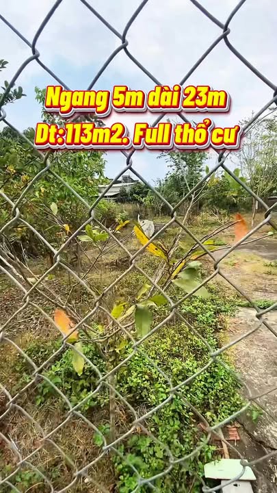 Đất nền thổ cư 115m² xã Sông Nhạn giá 1.265 tỷ - Vị trí đắc địa gần sân bay Long Thành!