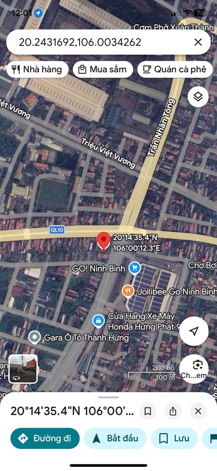 Đất nền Phường Lộc Hạ, Nam Định 70m² giá 2 tỷ - Đầu tư sinh lời!