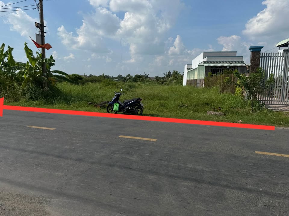 Đất thổ cư 1348m² mặt tiền đường 827B, Bình Quới - Giá chỉ 6.5 tỷ!