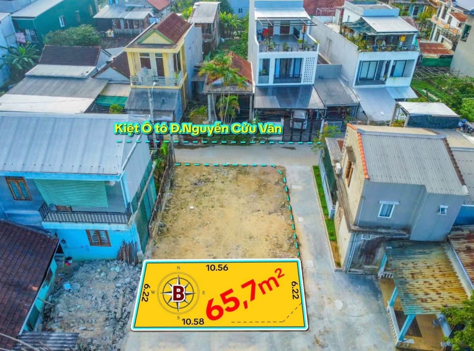 Đất nền Vỹ Dạ, Huế 65.7m² giá 1.2 tỷ - Cơ hội đầu tư không thể bỏ lỡ!