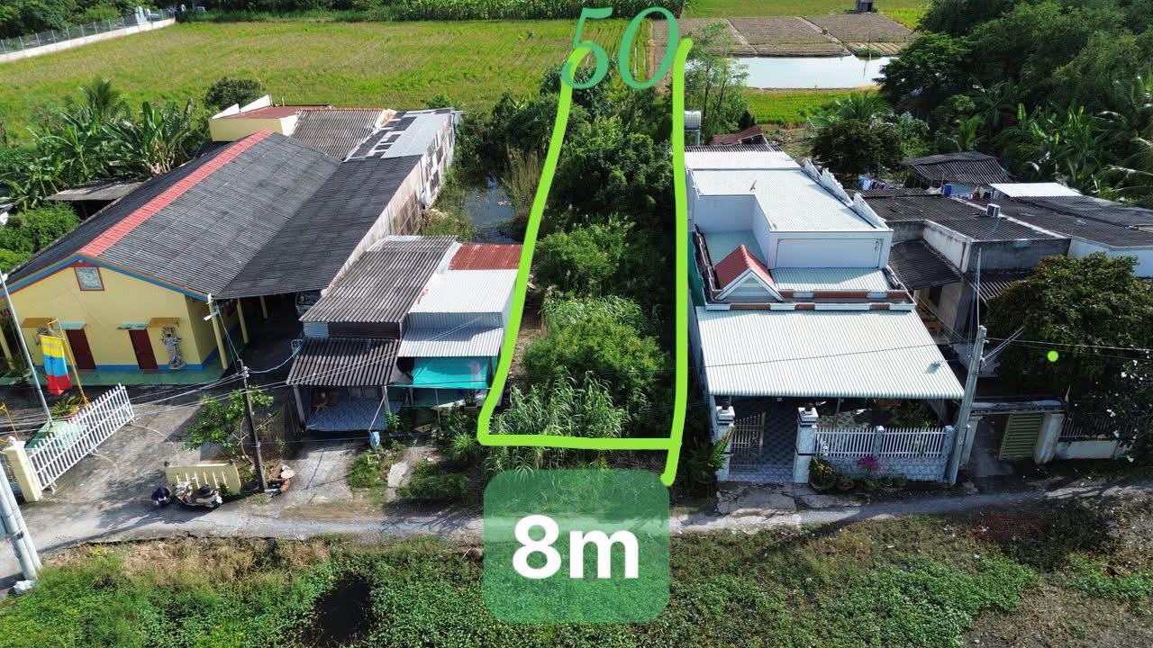 Đất nền xã Tăng Hòa Gò Công Đông 400m² giá chỉ 650 triệu - Sổ đỏ chính chủ!