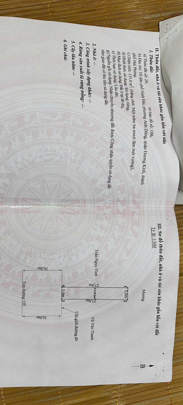 Lô đất mặt đường Mạc Đăng Doanh, 137m², giá 5 tỷ - Cơ hội đầu tư sinh lời!