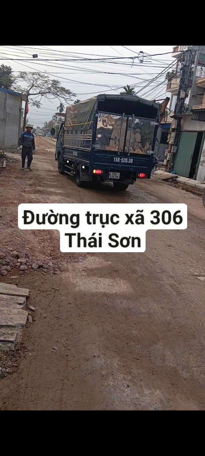 Đất nền mặt đường trục xã 306 Thái Sơn, An Lão 112m² giá 2 tỷ - Đầu tư sinh lời ngay!