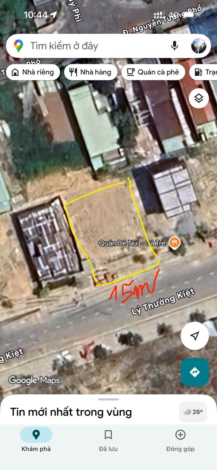 Đất kinh doanh cho thuê tại phường Hòa Hương, Tam Kỳ - Giá chỉ 3 triệu/tháng!