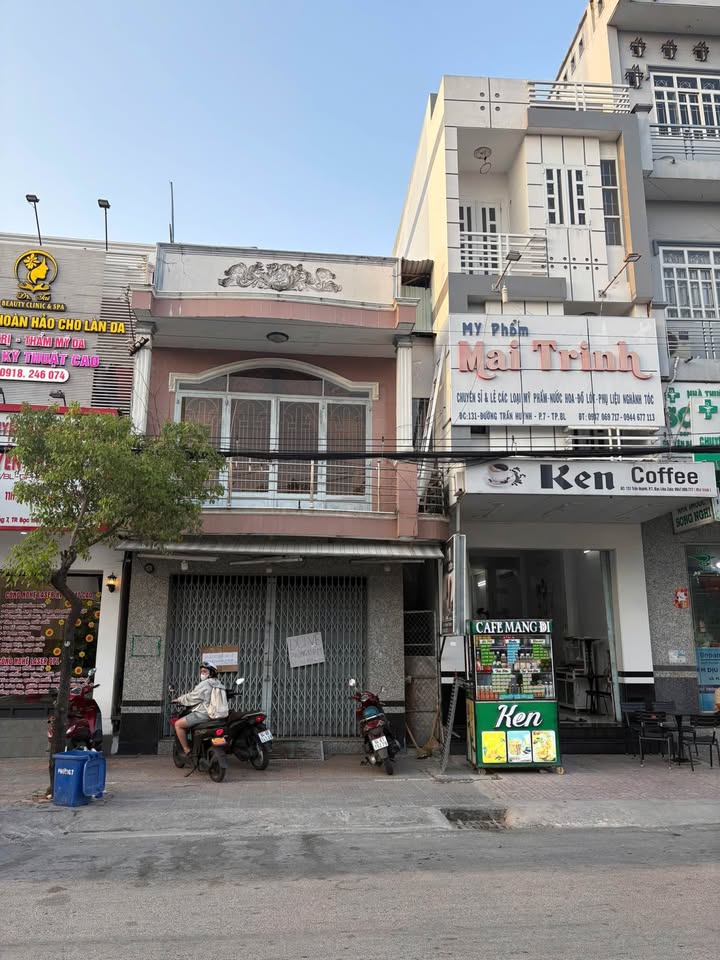 Nhà cho thuê Đường Trần Huỳnh, Phường 7, TP Bạc Liêu - Diện tích 135m², Thích hợp làm văn phòng, kinh doanh!