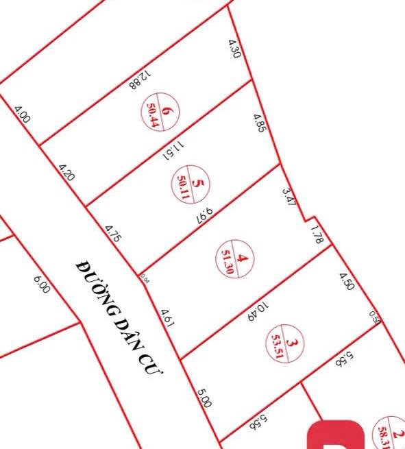 Đất nền Phường Trung Đô, TP Vinh 52m² giá chỉ 1 tỷ - Cơ hội đầu tư hấp dẫn!